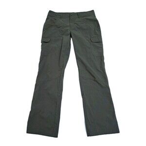 Boy Scouts of America Ladies Sizem6 Uniform Cargo Pants Roll Up Olive Green